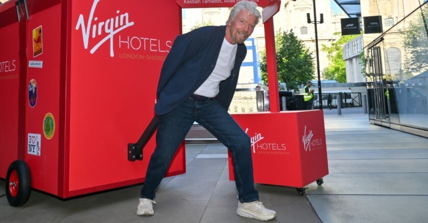 Sir Richard Branson upbeat about outbound travel to US photo